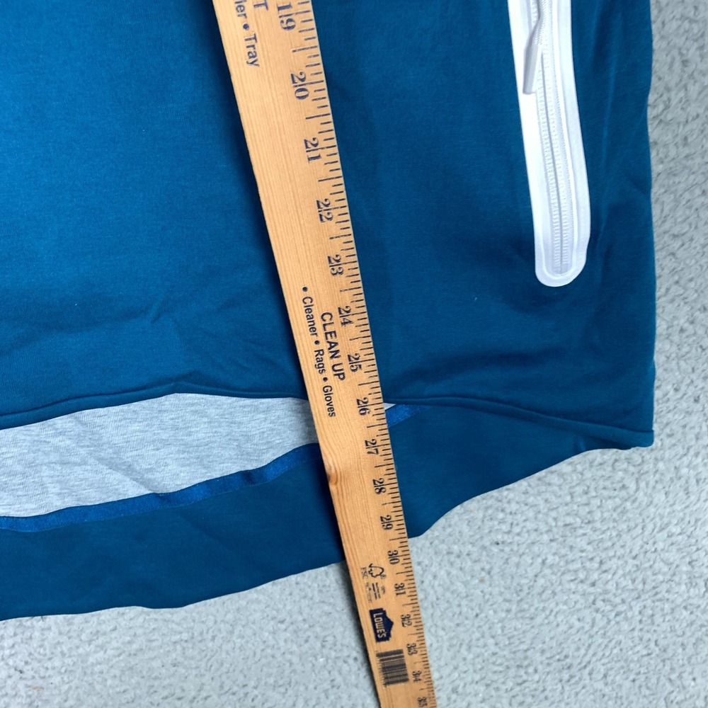 Nike Tech Fleece Hoodie Women's 1X Blue Force Cape Asymmetrical Zip AQ9427-474 - Picture 10 of 12